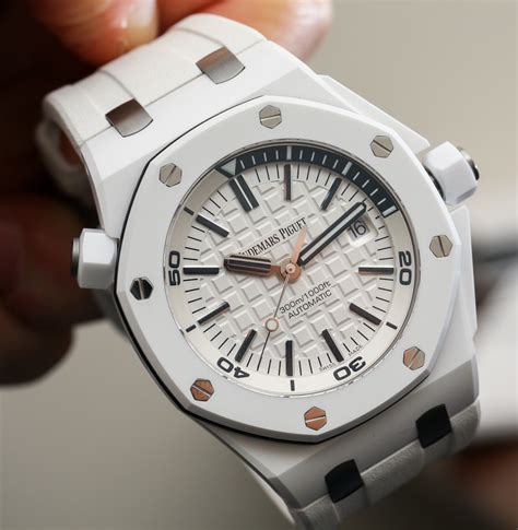 audemars piguet diver white|audemars piguet offshore price.